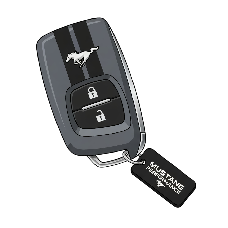 Ключ Ford Mustang